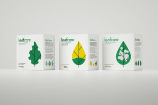 leafcare 创新植物杀虫剂及植物保护产品包装设计 叶子篇